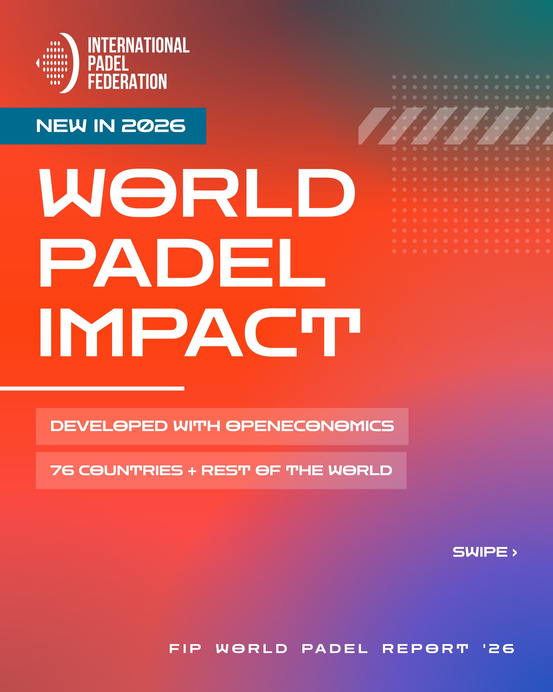 FIP World Padel Impactの公開案内